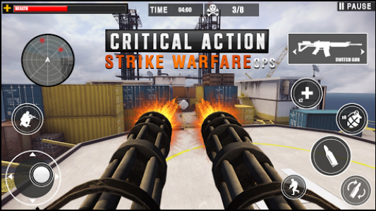 اسکرین شات بازی Critical Action Strike Warfare Ops: Shooting Games 1