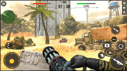 اسکرین شات بازی Military Gunner Guns War Weapons Shooter Simulator 4