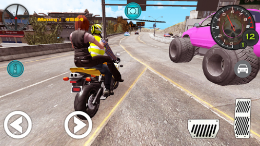 اسکرین شات بازی Motorbike Taxi Driver 1