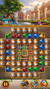 اسکرین شات 8 بازی Jewel Athena: Match 3 blast