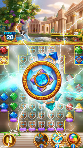 اسکرین شات 4 بازی Jewel Athena: Match 3 blast