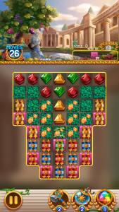 اسکرین شات 6 بازی Jewel Athena: Match 3 blast