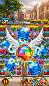 اسکرین شات بازی Jewel Athena: Match 3 blast 2