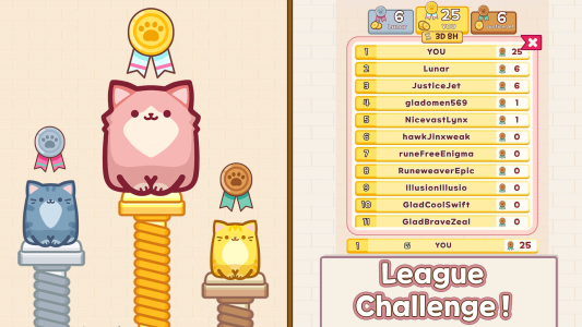 اسکرین شات 3 بازی Box Cat Jam : Block Match