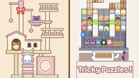 اسکرین شات 2 بازی Box Cat Jam : Block Match