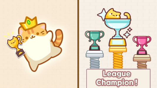 اسکرین شات 4 بازی Box Cat Jam : Block Match