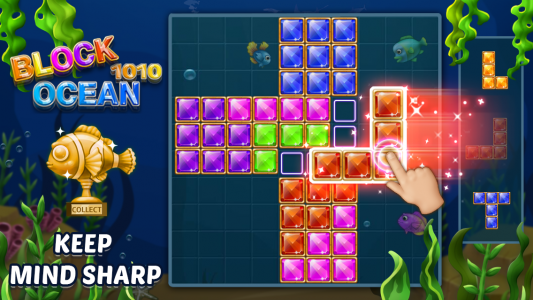 اسکرین شات بازی Block Ocean Puzzle 1010 : GOAT 7