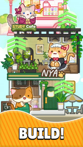 اسکرین شات بازی Merge Meow Cafe : Coffee cat 2