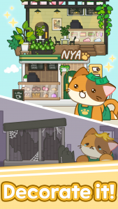 اسکرین شات 2 بازی Merge Meow Cafe : Coffee cat
