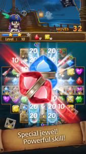 اسکرین شات 1 بازی Jewels Ghost Ship: jewel games