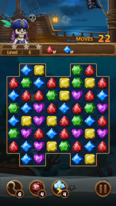 اسکرین شات بازی Jewels Ghost Ship: jewel games 6