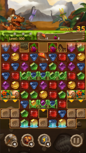 اسکرین شات بازی Jewels Dino Age: Match3 Puzzle 6