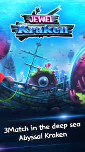 اسکرین شات بازی Jewel Kraken: Match 3 Blast 1