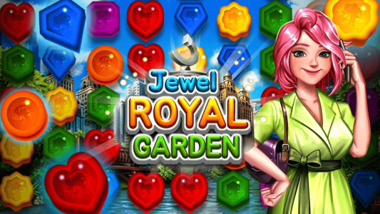 اسکرین شات بازی Jewel Royal Garden: Match 3 1