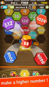 اسکرین شات 3 بازی Shoot Number 2048: Puzzle game
