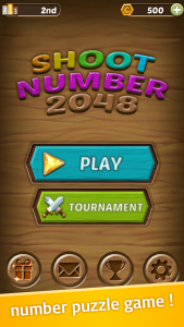 اسکرین شات 1 بازی Shoot Number 2048: Puzzle game