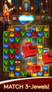 اسکرین شات 3 بازی Jewel Sword: Match 3 Blast