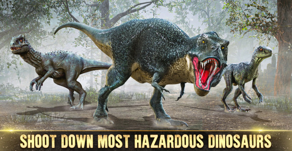 اسکرین شات 1 بازی Dino Hunter Hunting Games 3D