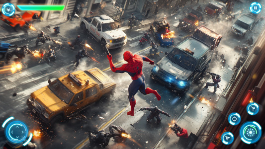 اسکرین شات 2 بازی Superhero - Action Game