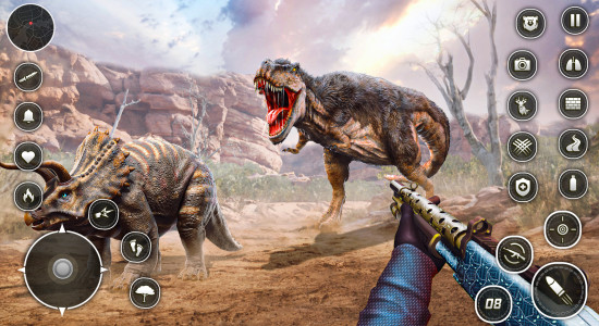 اسکرین شات 2 بازی Deadly Dinosaur Hunter