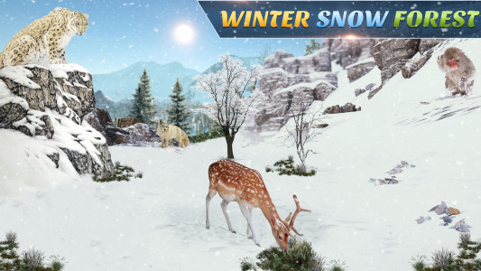 اسکرین شات 3 برنامه Wild Animal Hunting Games