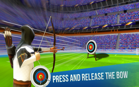 اسکرین شات 2 بازی Archery King 3D