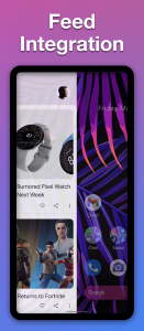 اسکرین شات برنامه Action Launcher: Pixel Edition 2