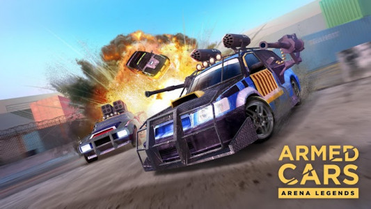 اسکرین شات بازی Armed Cars - Arena Legends 1