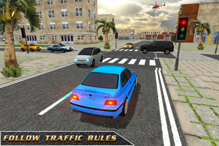 اسکرین شات بازی 3D City School Driving Simulator 5