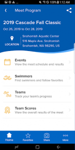 اسکرین شات برنامه Meet Mobile: Swim 2