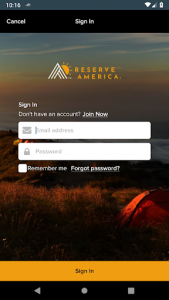 اسکرین شات برنامه ReserveAmerica Camping 7