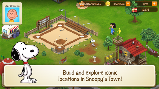 اسکرین شات بازی Snoopy's Town Tale CityBuilder 2