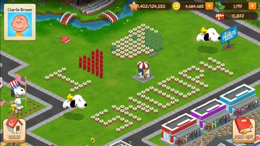 اسکرین شات بازی Snoopy's Town Tale CityBuilder 6
