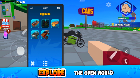 اسکرین شات 1 بازی Gangs Wars: Pixel Shooter RP