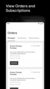 اسکرین شات برنامه Acuity Scheduling Client 3
