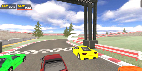 اسکرین شات بازی Pro Ride Cars Racing Game 2