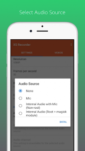 اسکرین شات برنامه X Screen Recorder 3