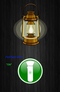 اسکرین شات برنامه Flashlight + Lantern 2