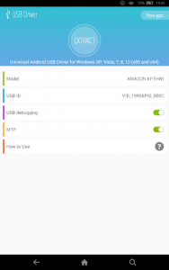 اسکرین شات برنامه USB Driver for Android 6