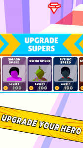 اسکرین شات 1 بازی Superhero Race!