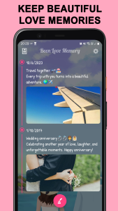 اسکرین شات 5 برنامه Been Love Memory -Love Counter