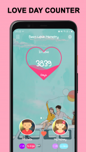 اسکرین شات برنامه Been Love Memory -Love Counter 3