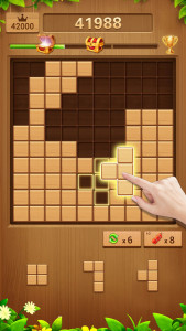اسکرین شات 1 بازی Wood Block Puzzle Addictive
