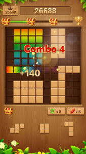 اسکرین شات 3 بازی Wood Block Puzzle Addictive