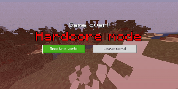 اسکرین شات برنامه Hardcore Mod for Minecraft pe 1