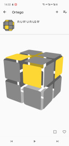 اسکرین شات برنامه Cube Algorithms 4