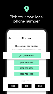 اسکرین شات برنامه Burner: Second Phone Number 3