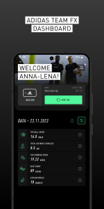 اسکرین شات 2 برنامه adidas TEAM FX