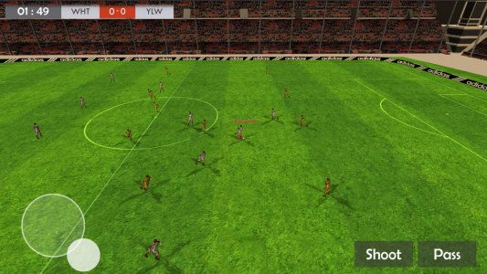 اسکرین شات بازی بازی فوتبال حرفه ای 2021 1