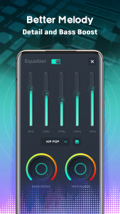 اسکرین شات 4 برنامه Volume Booster EQ 200% Louder